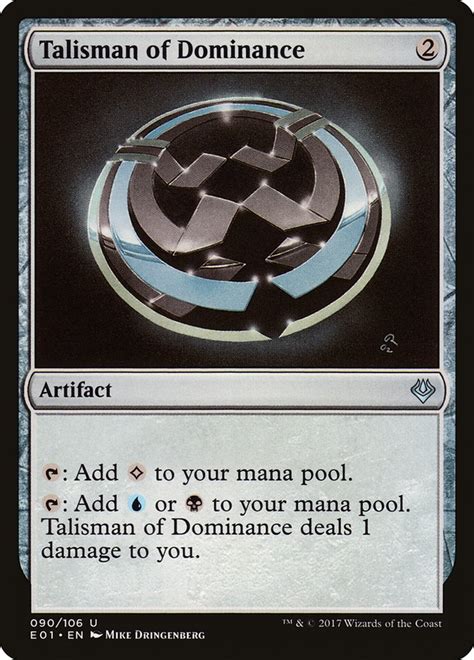 Talismam of dominance